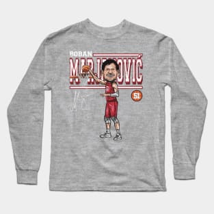 Boban Marjanovic Houston Cartoon Long Sleeve T-Shirt